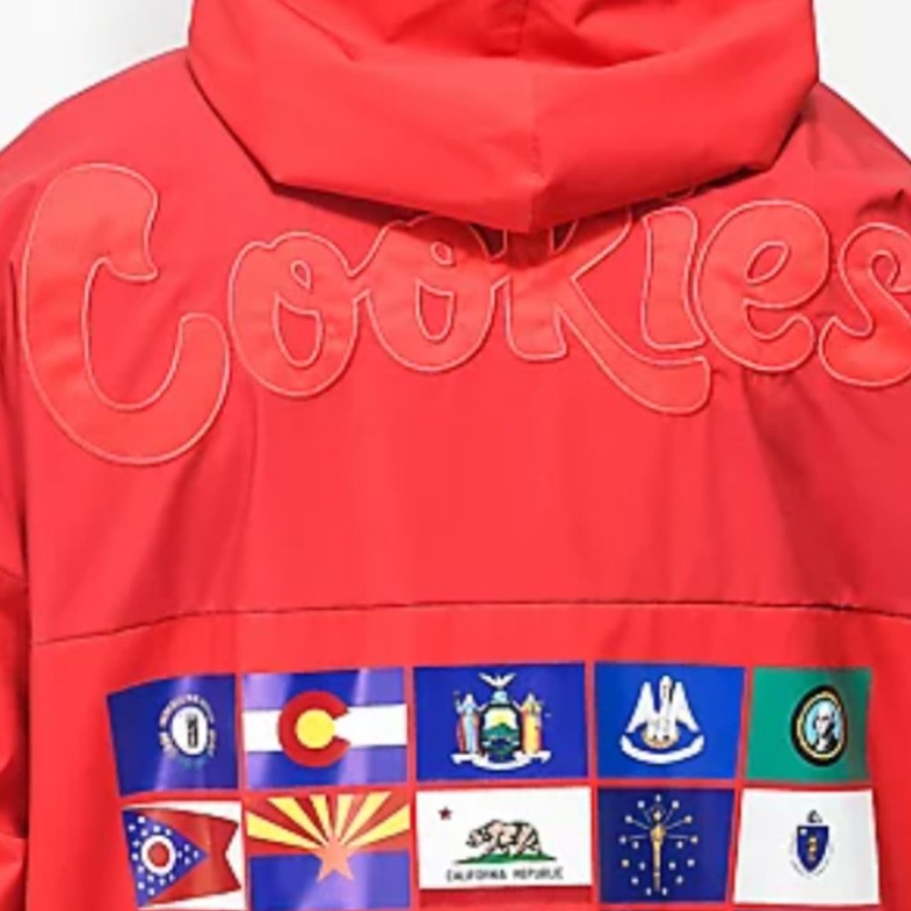 Cookies Award Tour Red Windbreaker